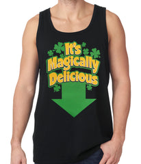 It's Magically Delicious Irish Shamrock Tanktop