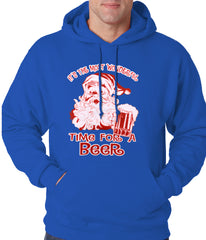 It's The Most Wonderful Time for a Beer Funny Christmas Adult Hoodie