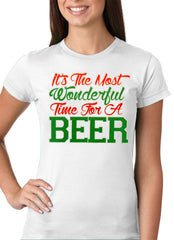 It's The Most Wonderful Time For A Beer Girls T-shirt