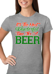 It's The Most Wonderful Time For A Beer Girls T-shirt