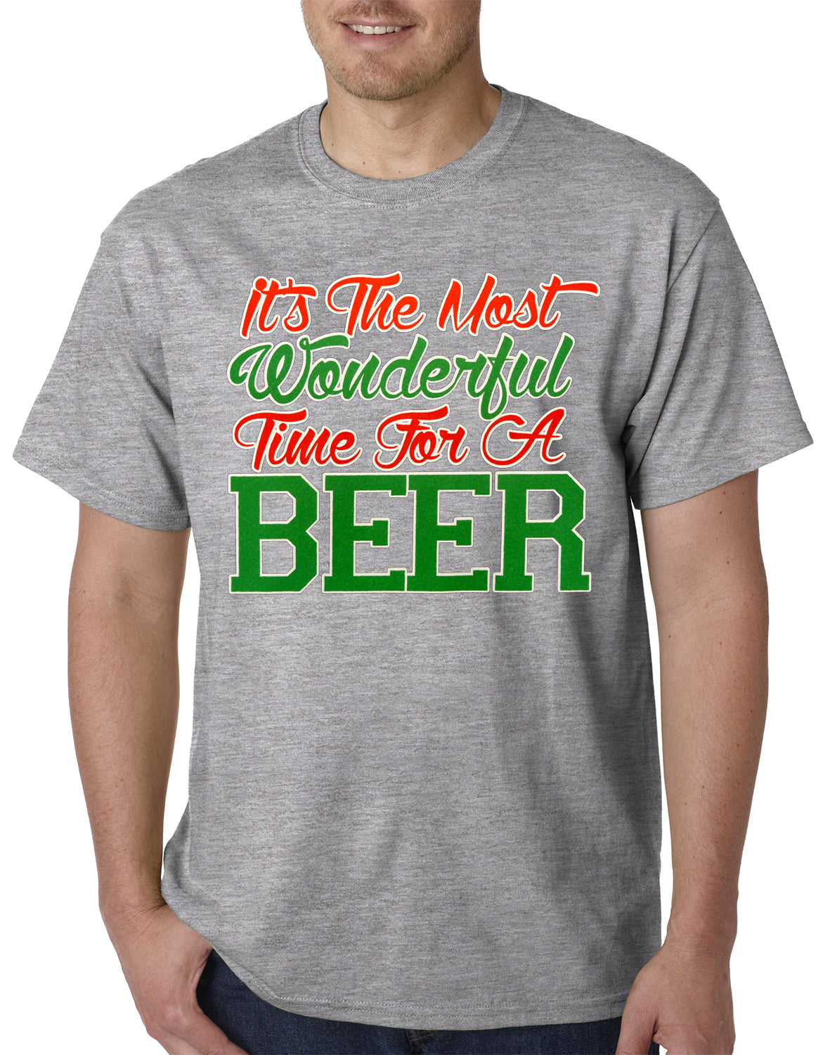 It's The Most Wonderful Time For A Beer Mens T-shirt