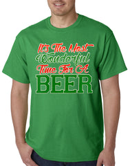 It's The Most Wonderful Time For A Beer Mens T-shirt