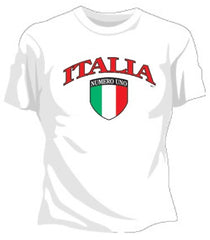Italia Numero Uno Girls T-Shirt
