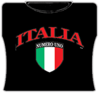 Italia Numero Uno Girls T-Shirt