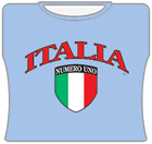 Italia Numero Uno Girls T-Shirt