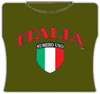 Italia Numero Uno Girls T-Shirt