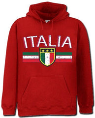 Italia Vintage Shield International Mens Hoodie