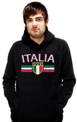Italia Vintage Shield International Mens Hoodie