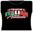 Italian Attitude Girls T-Shirt –