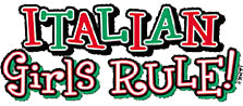 Italian Girls Rule Girls T-Shirt