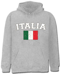 Italy "Italia" Vintage Flag International Hoodie