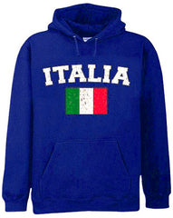 Italy "Italia" Vintage Flag International Hoodie