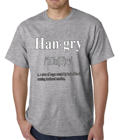 Hangry Definition Mens T-shirt
