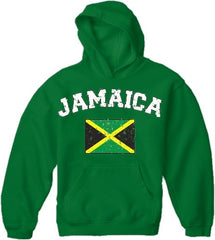 Jamaica Vintage Flag International Hoodie