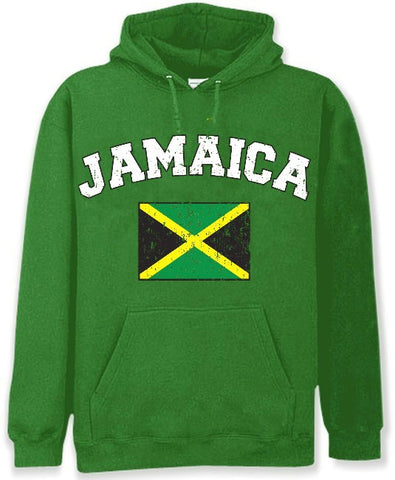 Jamaica Vintage Flag International Hoodie