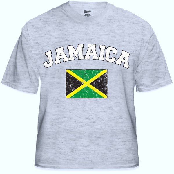 Jamaica Vintage Flag International Mens T-Shirt –