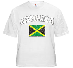 Jamaica Vintage Flag International Mens T-Shirt