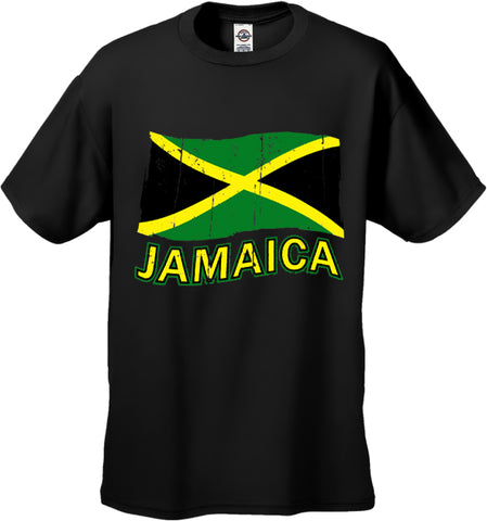 Jamaica Vintage Flag Men's T-Shirt