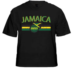 Jamaica Vintage Shield International Mens T-Shirt