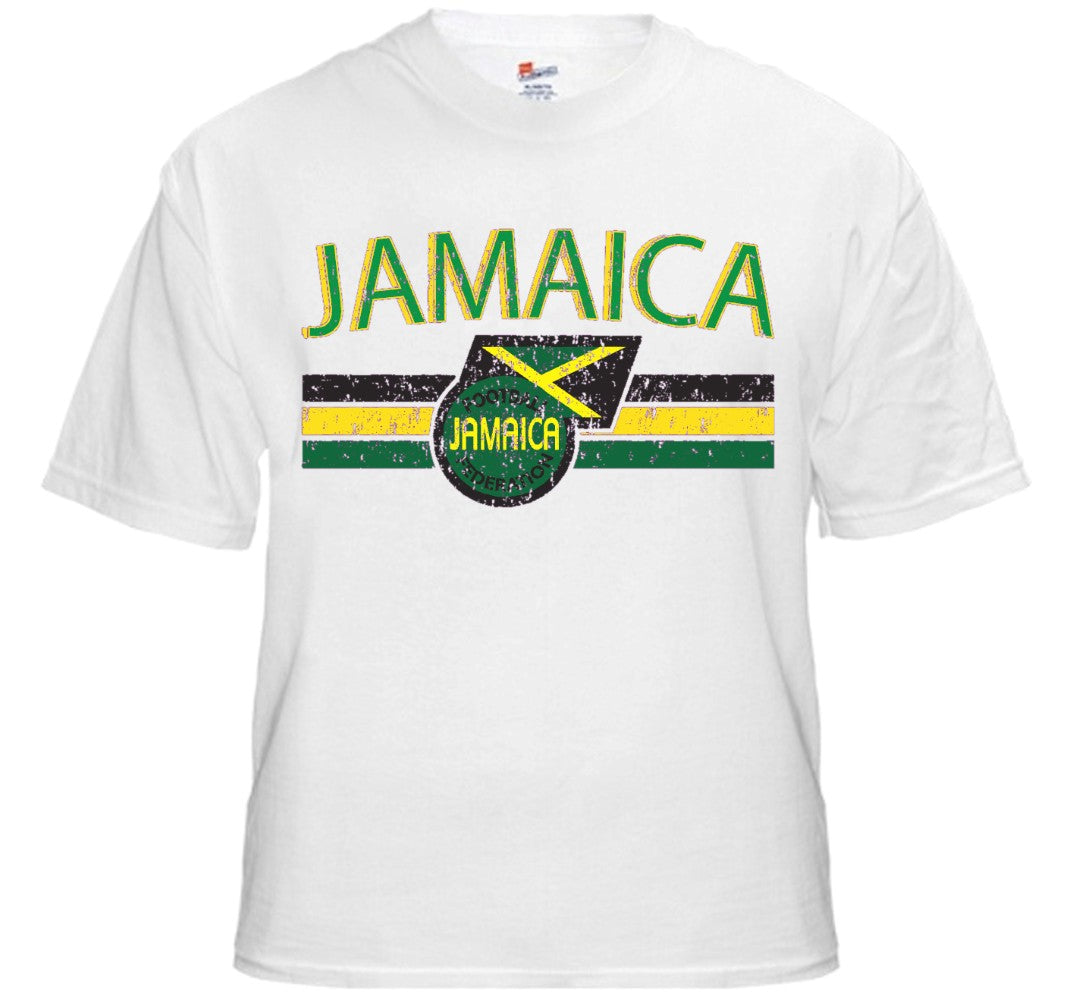 Jamaica Vintage Shield International Mens T-Shirt