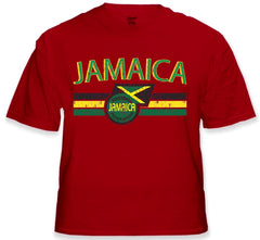 Jamaica Vintage Shield International Mens T-Shirt