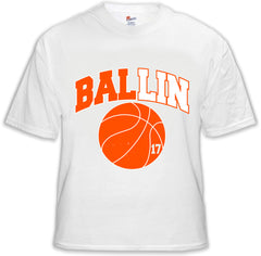 Jeremy Lin Basketball BAL-LIN Mens T-shirt