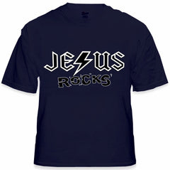 Jesus Rocks Men's T-Shirt
