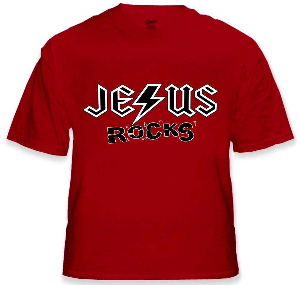 Jesus Rocks Men's T-Shirt