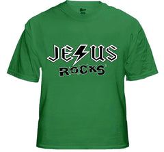 Jesus Rocks Men's T-Shirt