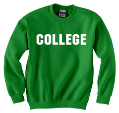 John Belushi Animal House "College" Crew Neck Sweat Shirt