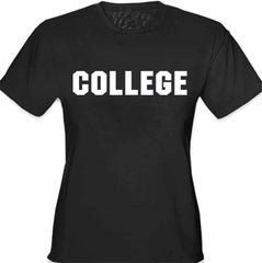 John Belushi Animal House "College" Girl's T-Shirt