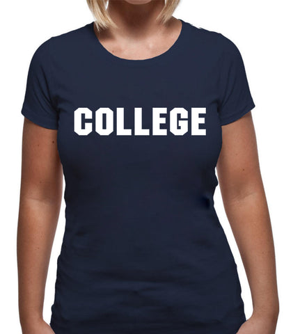 John Belushi Animal House "College" Girl's T-Shirt