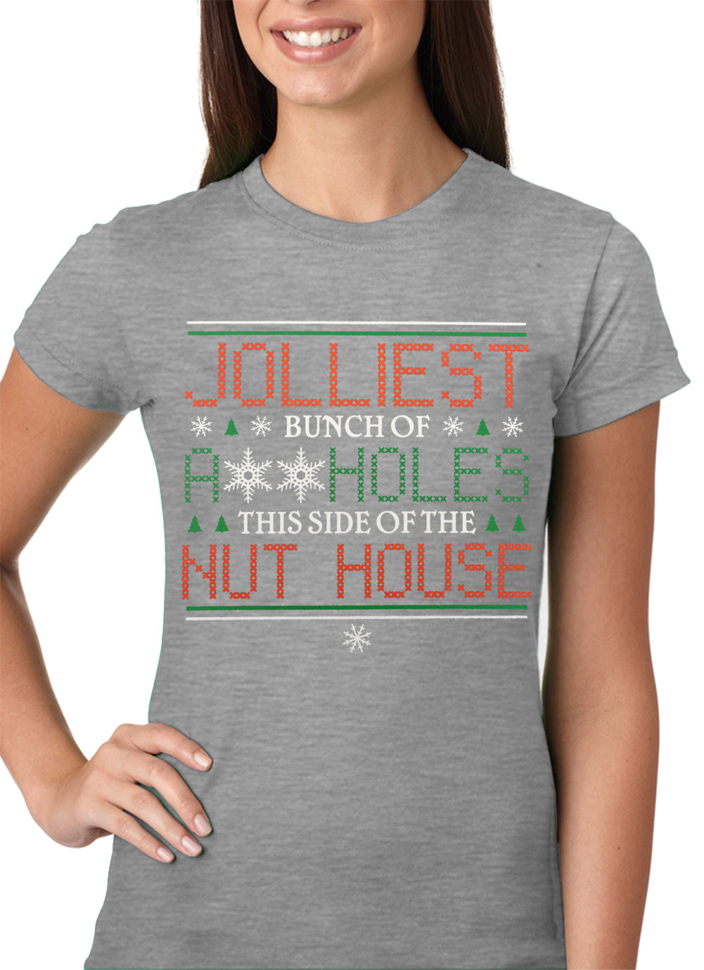 Jolliest A**holes Girls T-shirt