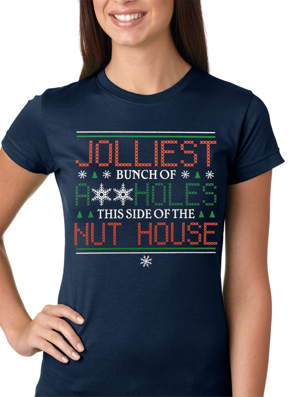 Jolliest A**holes Girls T-shirt