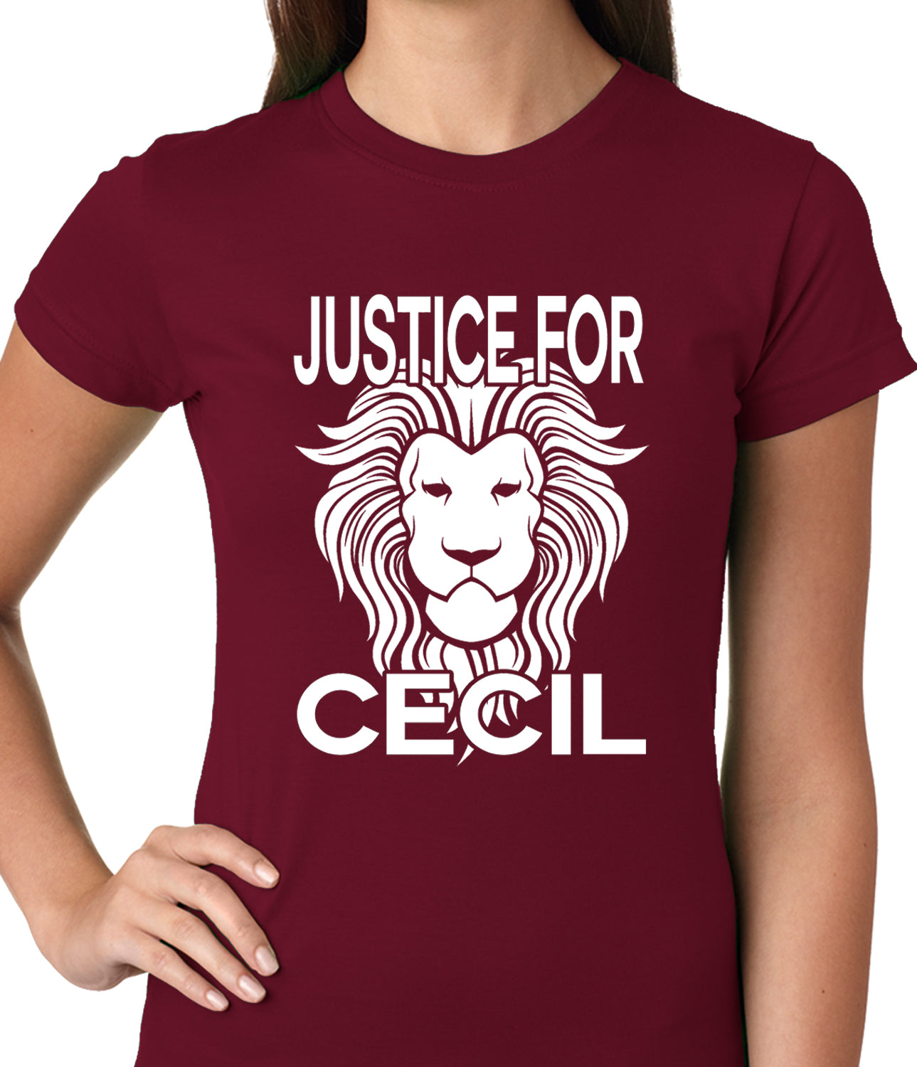 Justice For Ladies Lion Bewild T-shirt The – Cecil