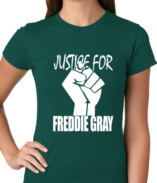 Justice For Freddy Gray Baltimore Protest Ladies T-shirt –