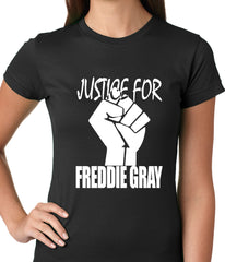 Justice For Freddy Gray Baltimore Protest Ladies T-shirt