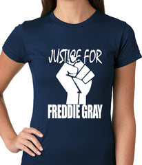 Justice For Freddy Gray Baltimore Protest Ladies T-shirt