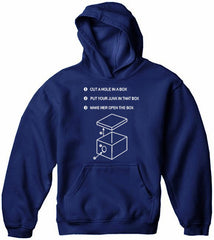 Justin "Hole In A Box" Adult Hoodie
