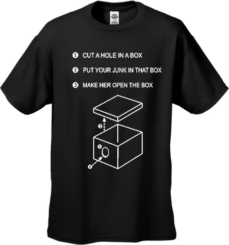 Justin "Hole in a Box" T-Shirt