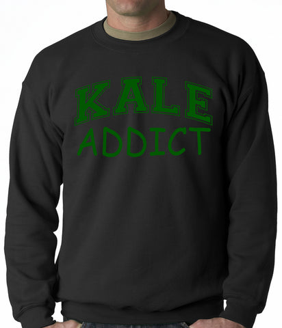 Kale Addict Adult Crewneck