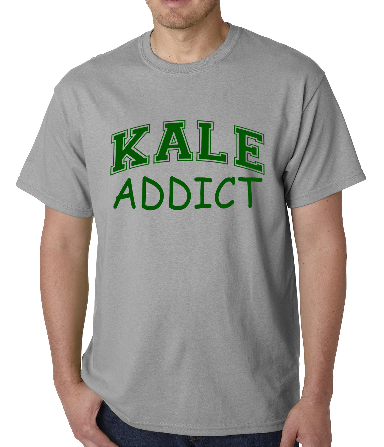 Kale Addict Mens T-shirt