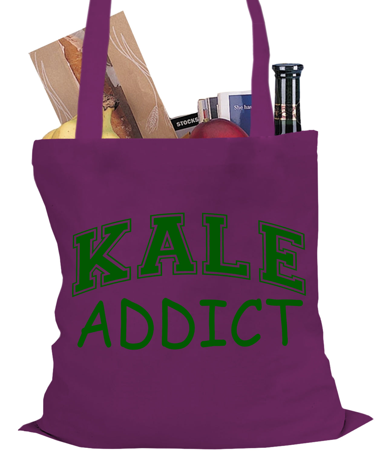 Kale Addict Tote Bag