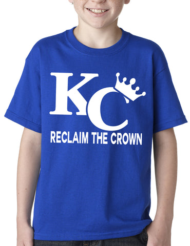 KC Reclaim The Crown Kids T-shirt