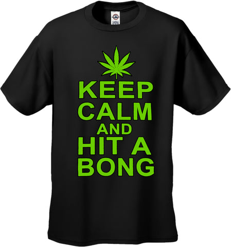 Keep Calm and Hit a Bong Men's T-Shirt