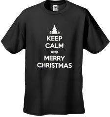 Keep Calm And Merry Christmas Men's T- Shirt