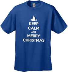 Keep Calm And Merry Christmas Men's T- Shirt