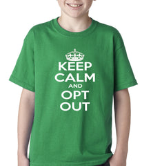 Keep Calm and Opt Out of Common Core Kids T-shirt