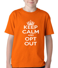 Keep Calm and Opt Out of Common Core Kids T-shirt