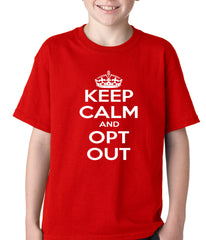 Keep Calm and Opt Out of Common Core Kids T-shirt